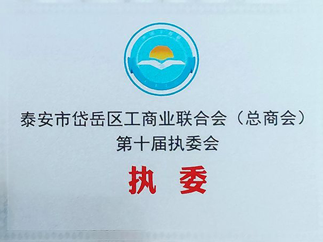 泰安市岱岳區工商業聯合會（總商會）第十屆執委會-執委